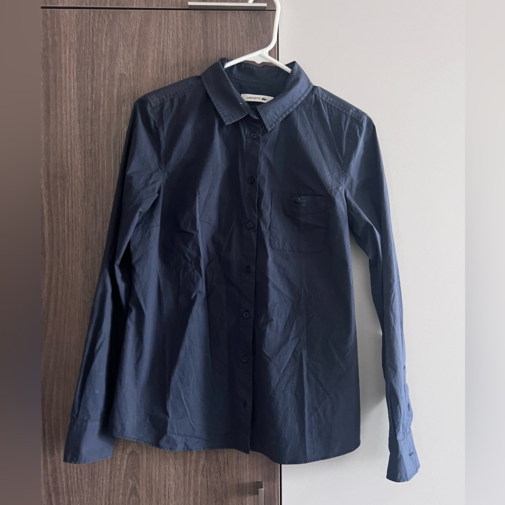 Lacoste Navy Blue Blouse
